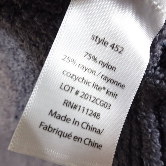 Barefoot Dreams Cozychic Lite Circle Cardigan Open Front Sweater Gray Size M - Picture 5 of 6